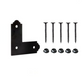 Simpson Black APL6 Outdoor Accents With Required Hardware