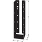 Simpson Black APLH210R Outdoor Accents With Required Hardware