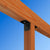 Simpson APVA4 Avant Ornamental Angle Black Powder Coat image 1 of 4 image 2 of 4