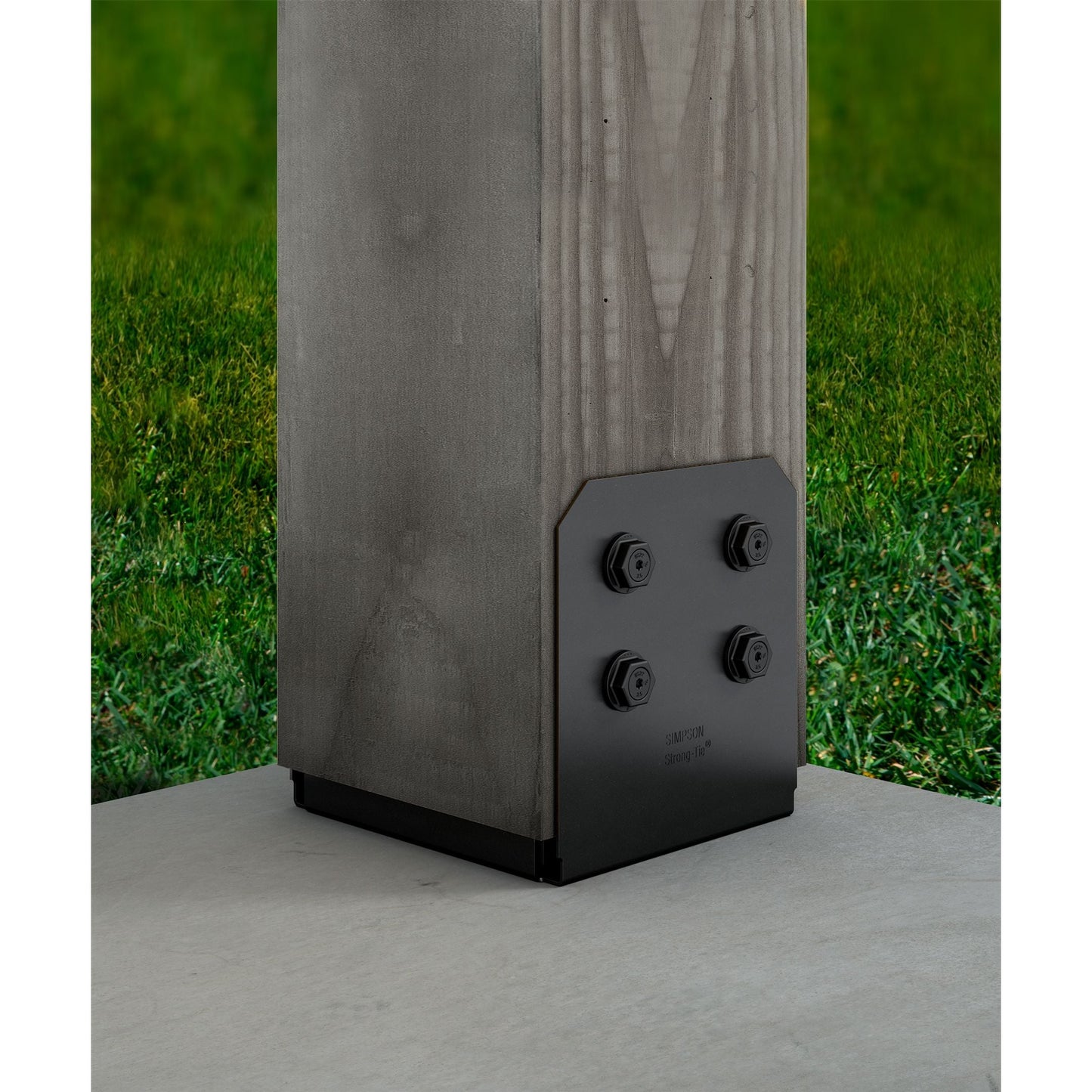 Simpson Black APVB1010R Outdoor Accents With Required Hardware