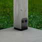 Simpson APVB66R Avant Rough 6x6 Ornamental Post Base Black Powder Coat image 1 of 4 image 2 of 4