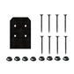 Simpson Black APVB88DSP Outdoor Accents With Required Hardware