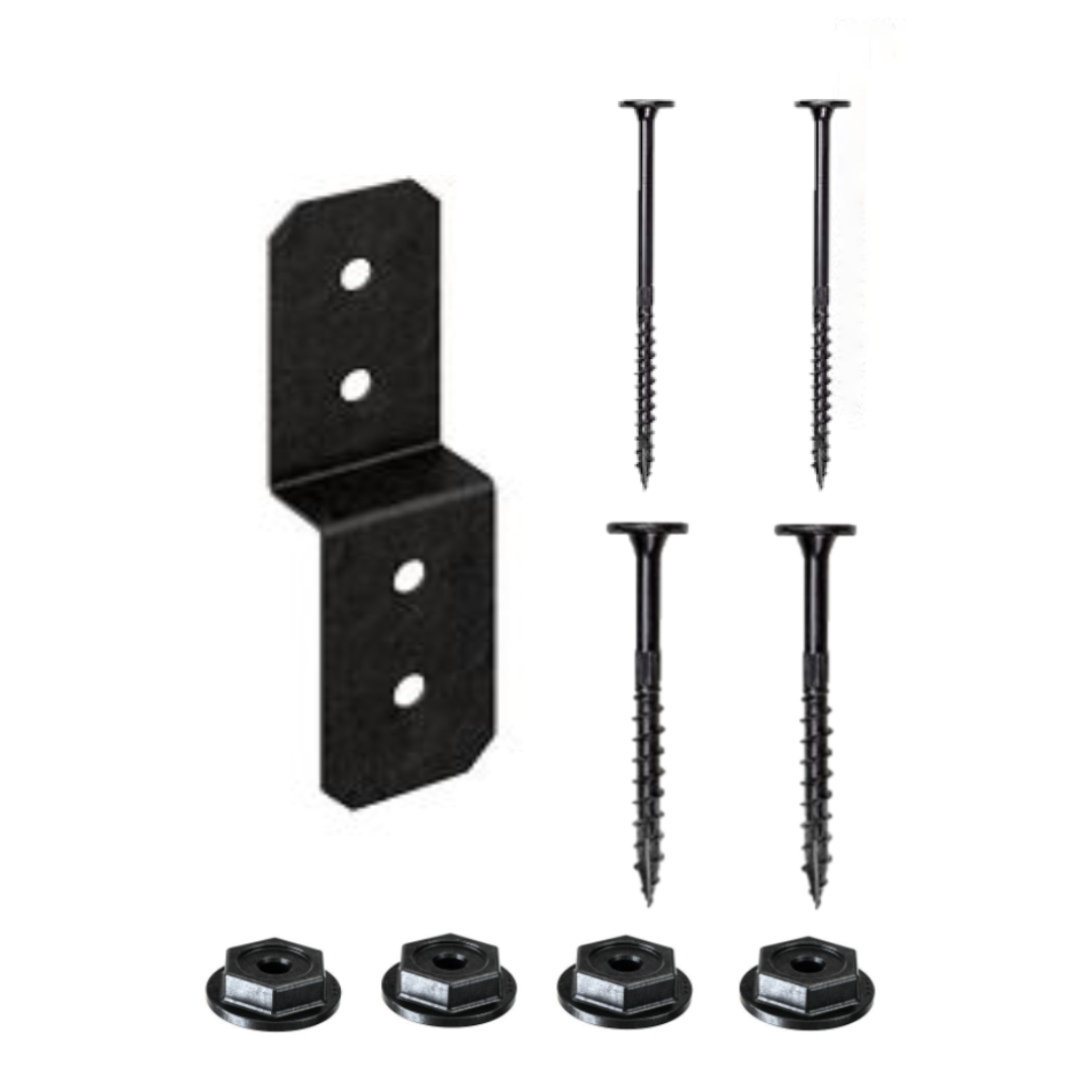Simpson Black APVDJT2-4 Outdoor Accents With Required Hardware