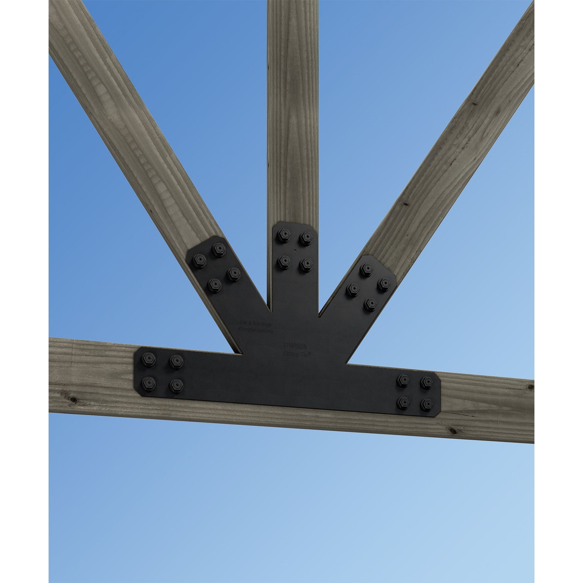 Simpson Black APVGP812 Outdoor Accents With Required Hardware