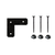 Simpson Black APVL4 Outdoor Accents With Required Hardware