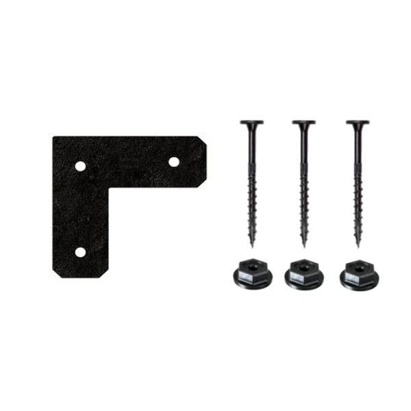 Simpson Strong-Tie APVL4 Avant Ornamental L Strap for 4x4 Posts