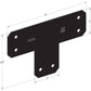 Simpson APVT6 Avant Ornamental T Strap Black Powder Coat image 1 of 4 image 2 of 4 image 3 of 4