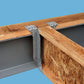 Simpson BA412 4x12 Top Flange Joist Hanger G90 Galvanized image image 3 of 3