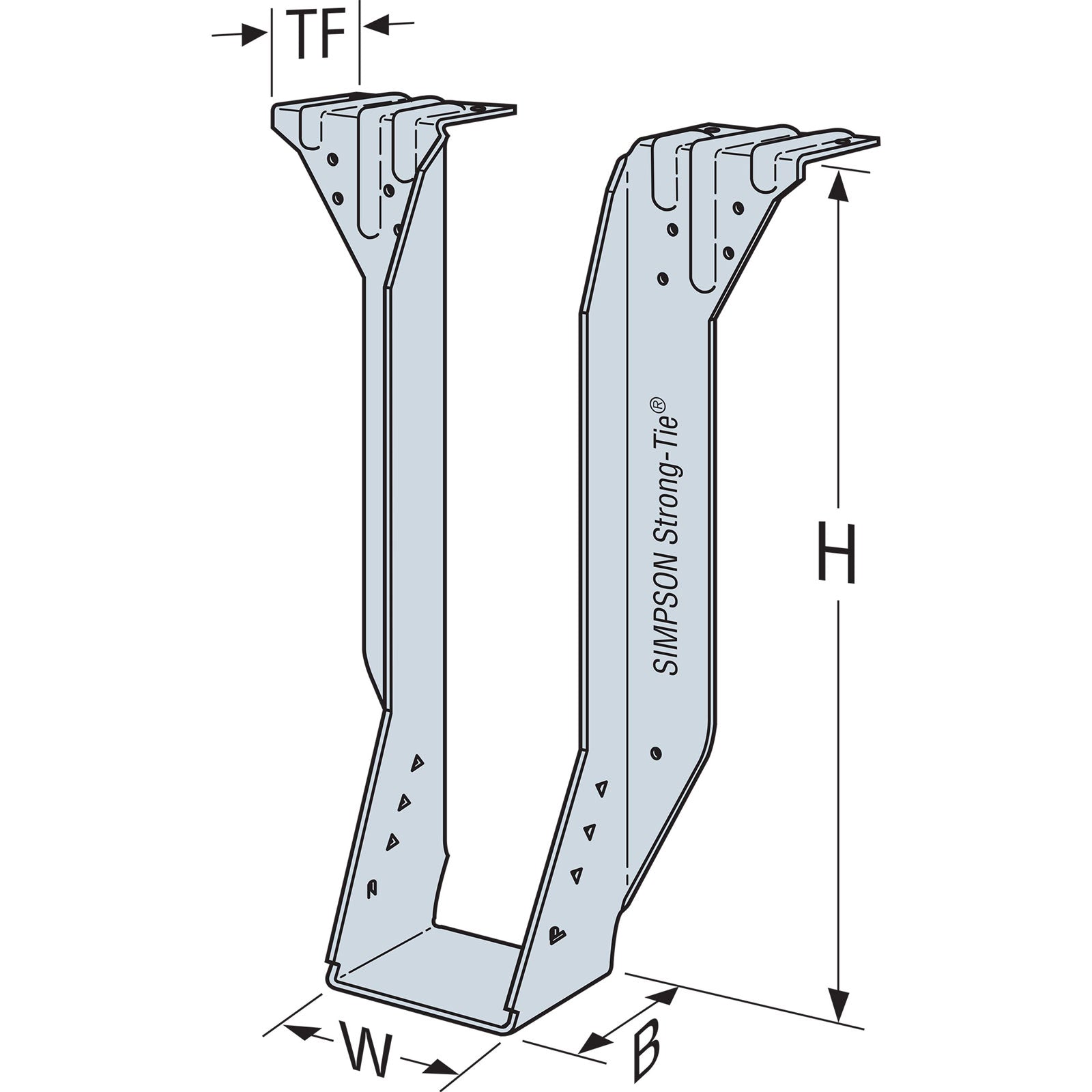 BA Beam Hanger Illustration