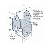 Simpson BC6 6x Post Cap - G90 Galvanized – Fasteners Plus