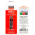 Simpson #3 Square 2 in. Driver Bit, Pkg 2