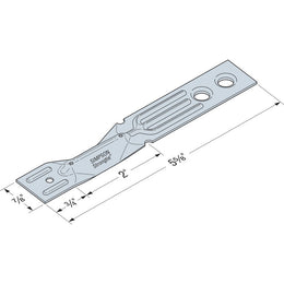 Simpson BTH-BrickTie- G90 Galvanized - Pkg 500 – Fasteners Plus
