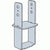 Simpson CB44R 4x4 Rough Column Base G90 Galvanized image 2 of 2