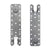 Simpson CBH2.37X5.5B-KT Concealed Glulam Beam Hanger - Electro-Galvanized