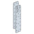 Simpson CBH2.37X7.63C-KT Concealed Glulam Beam Hanger - Electro-Galvanized