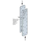 CBH2.37x7.63 Plates Mate Together in Direction of Arrows (CBH 2.37x5.5, CBH 2.37x9.75 similar)