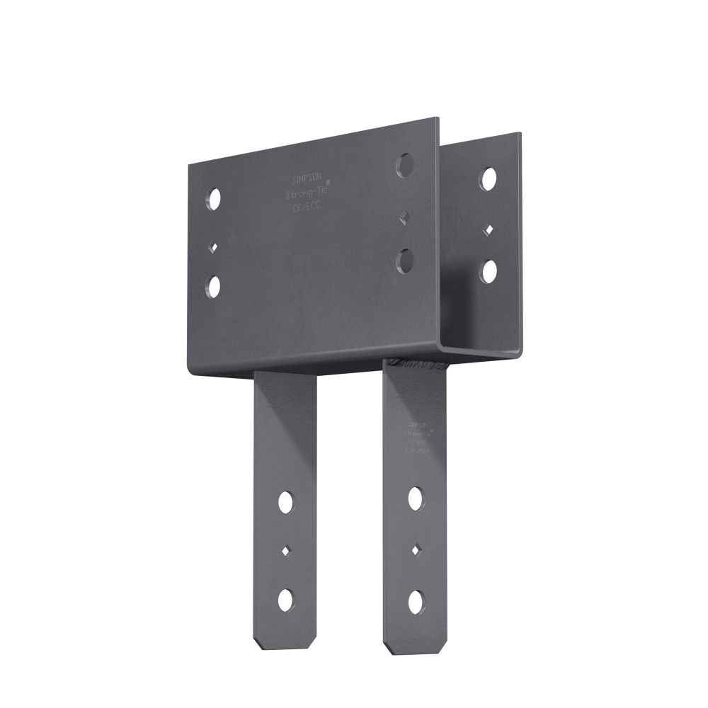 Simpson CC3 146 Column Cap Gray Paint