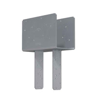 Simpson CCQ56SDS25 Column Cap wSDS Screws Gray Paint image 1 of 2