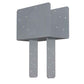 Simpson CCQ718SDS25 Column Cap wSDS Screws Gray Paint image 1 of 2