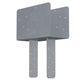 Simpson CCQ714SDS25 Column Cap wSDS Screws Gray Paint image 1 of 2