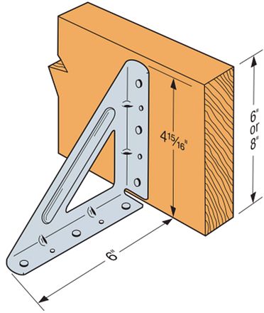 Simpson CF Concrete Form Bracket Callout