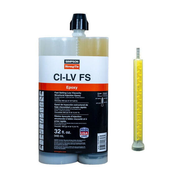 Simpson CILVFS32 Fast Setting Low-Viscosity Structural Injection