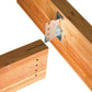 Simpson CJT4ZS Concealed Joist Tie w Short Pins ZMAX Finish image 3 of 5