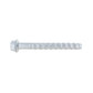 1/2" x 5" Conquest Large Diameter Concrete Screws - Galvanized, Pkg 25