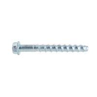 1/2" x 5" Conquest Large Diameter Concrete Screws - Zinc, Pkg 25