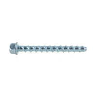 1/4" x 3" Conquest Large Diameter Concrete Screws - Zinc, Pkg 100