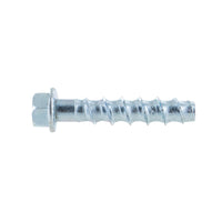 3/8" x 2-1/2" Conquest Large Diameter Concrete Screws - Zinc, Pkg 50