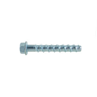 3/8" x 3" Conquest Large Diameter Concrete Screws - Zinc, Pkg 50