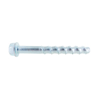 5/8" x 6" Conquest Large Diameter Concrete Screws - Zinc, Pkg 10