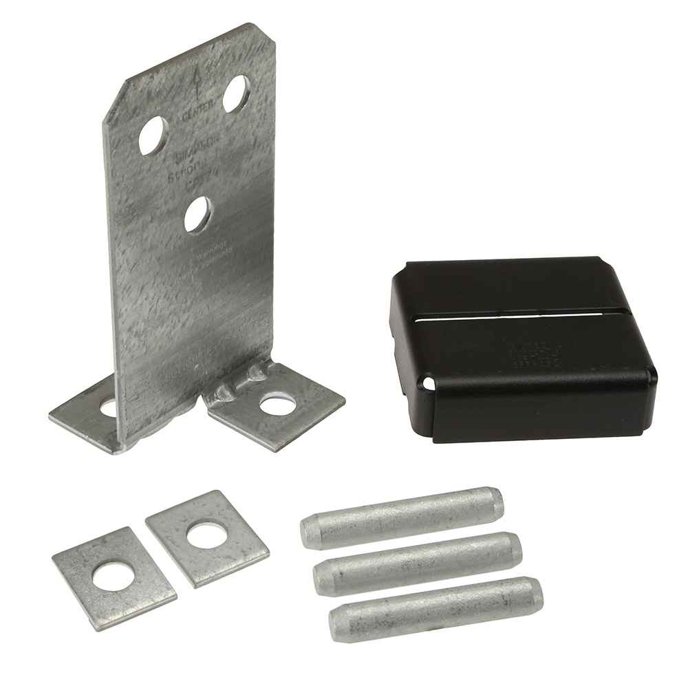 Simpson CPT44Z Concealed Post Tie For 4x4 Posts Zmax Finish image 1 of 7