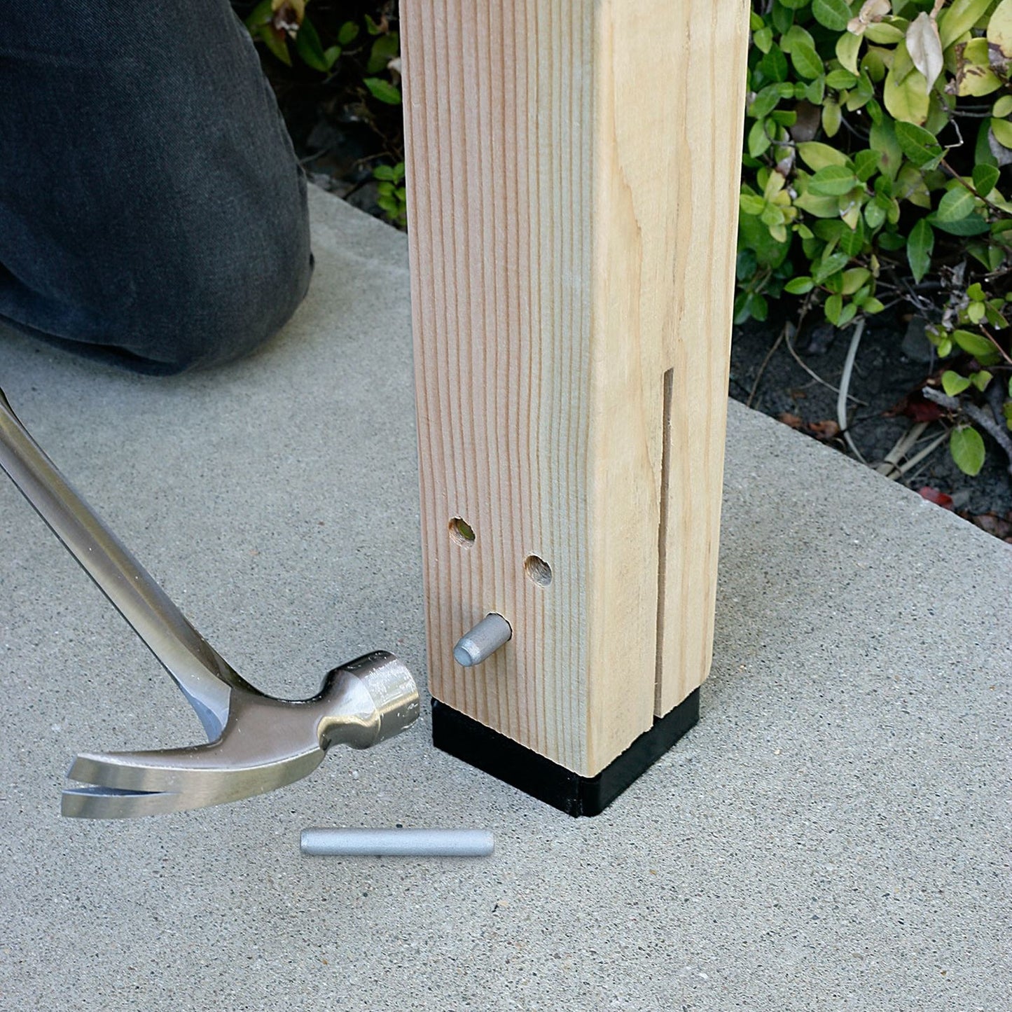 Simpson CPT44Z Concealed Post Tie For 4x4 Posts Zmax Finish image 2 of 7