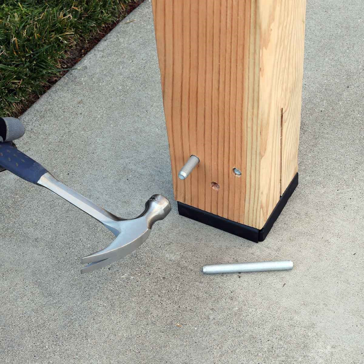 Simpson CPT66Z Concealed Post Tie For 6x6 Posts Zmax Finish image 2 of 7