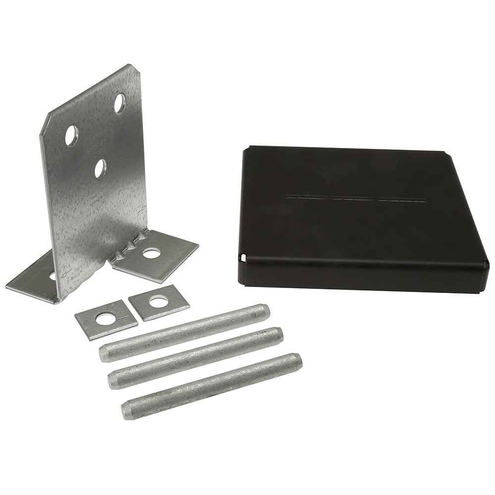 Simpson CPT88Z Concealed Post Tie For 8x8 Posts Zmax Finish image 1 of 7