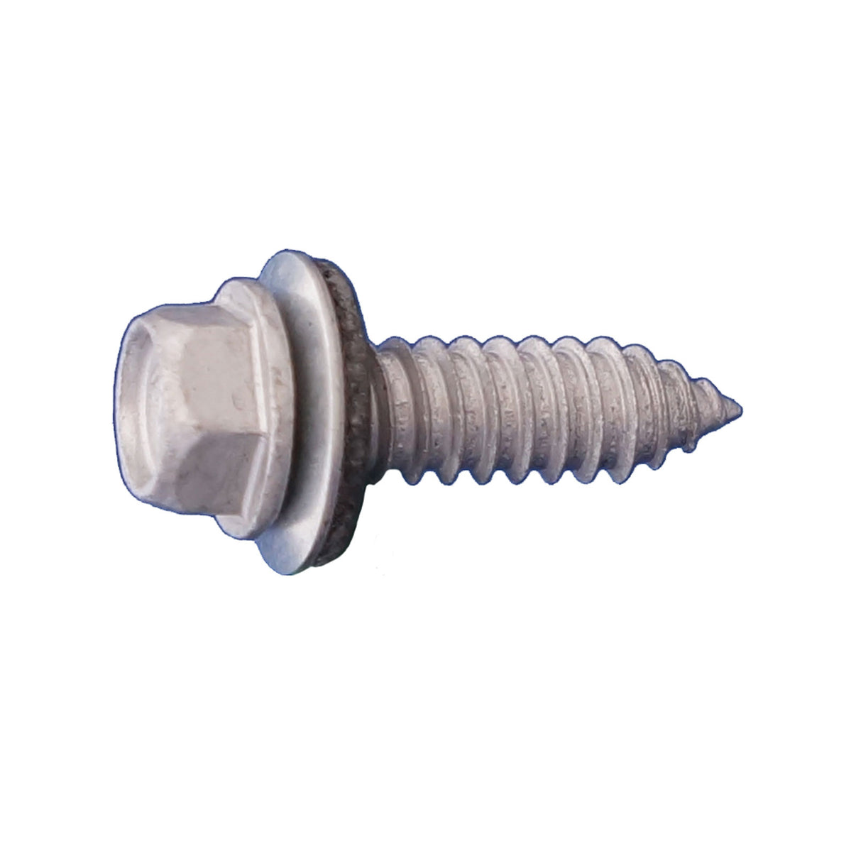17 x 1" Post Frame Screw w/Washer, Hex Head DaggerGuard Coating, P