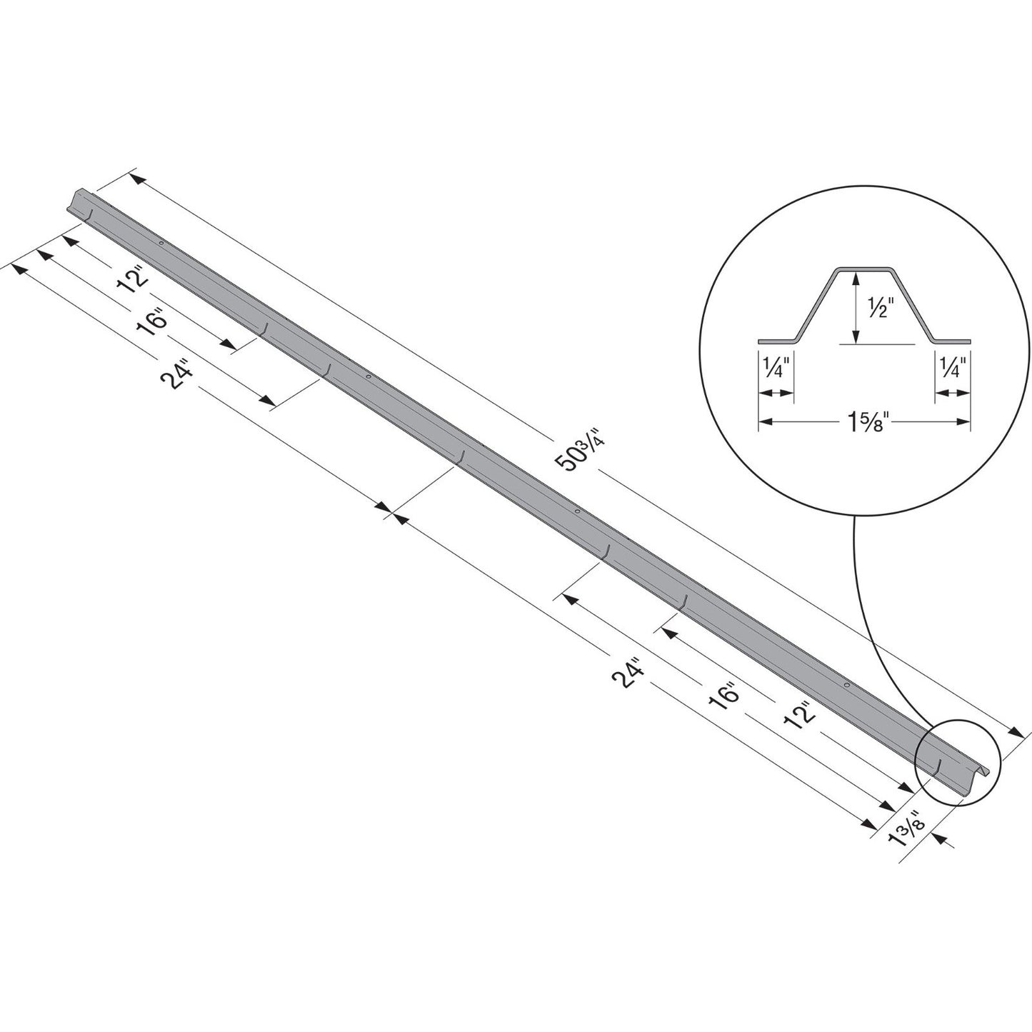 Simpson DBR30R20 Spacer Bracers G90 Galvanized Pkg 20 image 2 of 2
