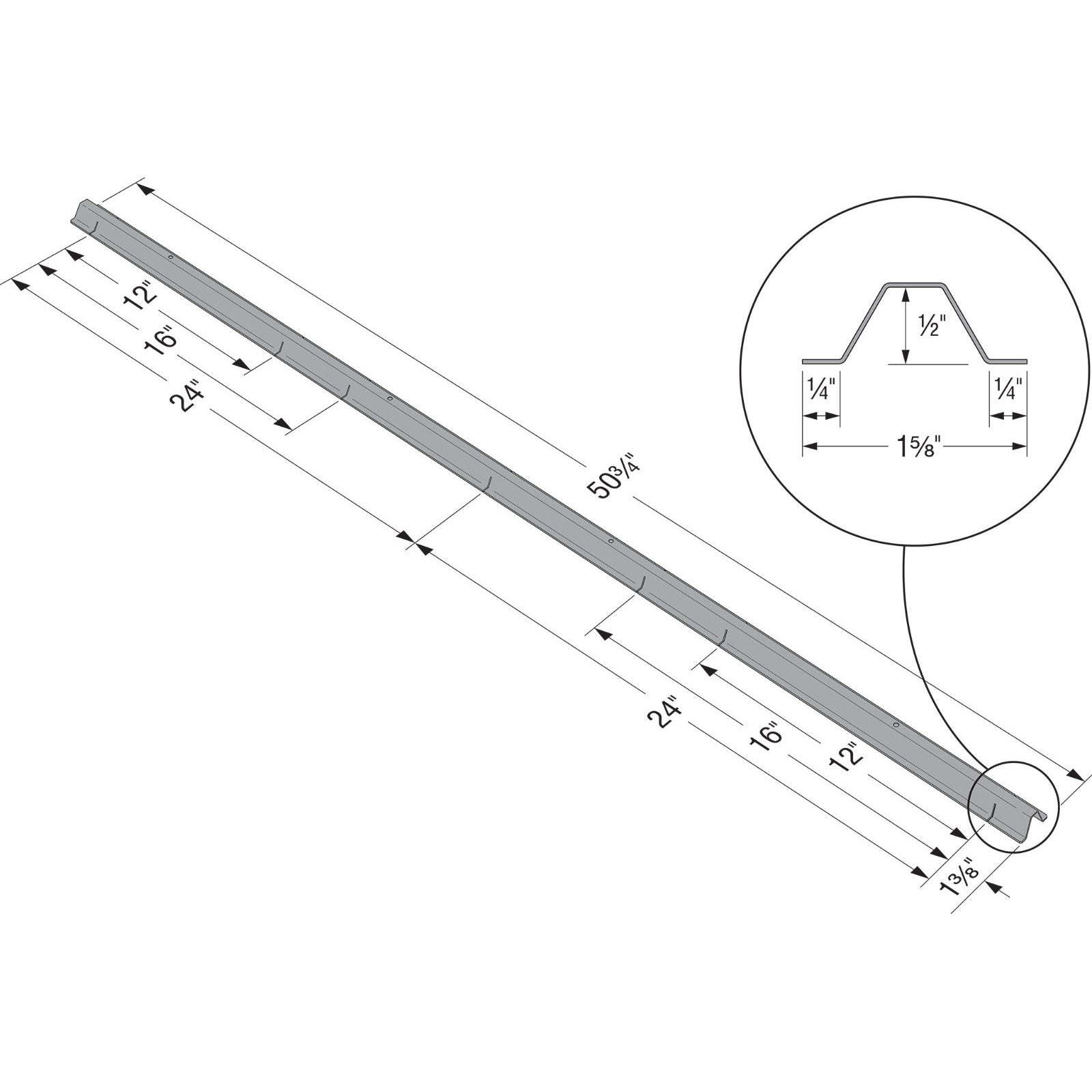 Simpson DBR30R20 Spacer Bracers G90 Galvanized Pkg 20 image 2 of 2