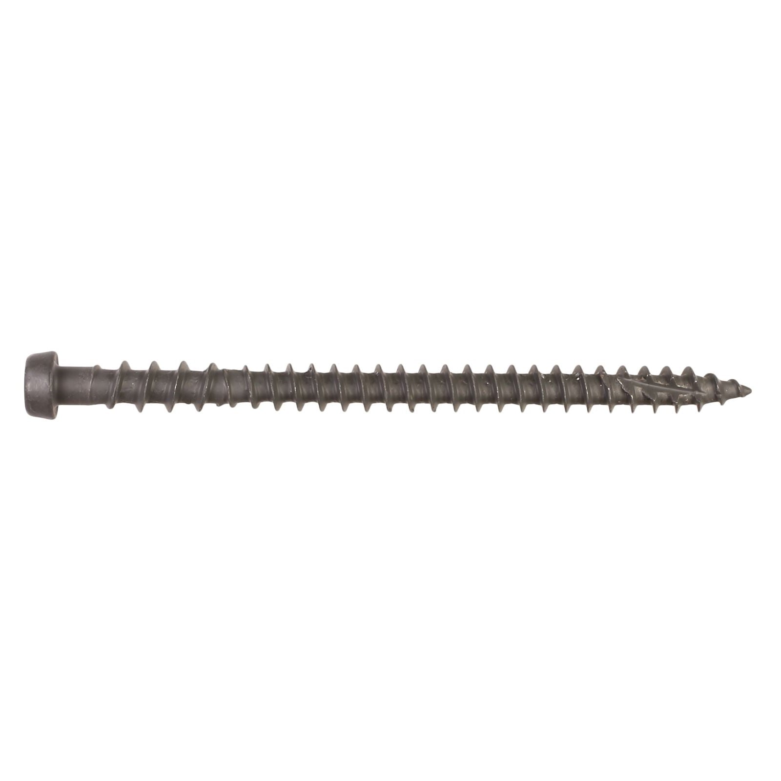 #10 x 234 inch DCU Composite Decking Screw Gray 04 Pkg 1750