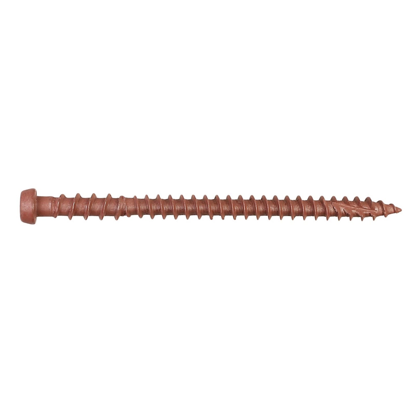 #10 x 234 inch DCU Composite Decking Screw Red Pkg 350