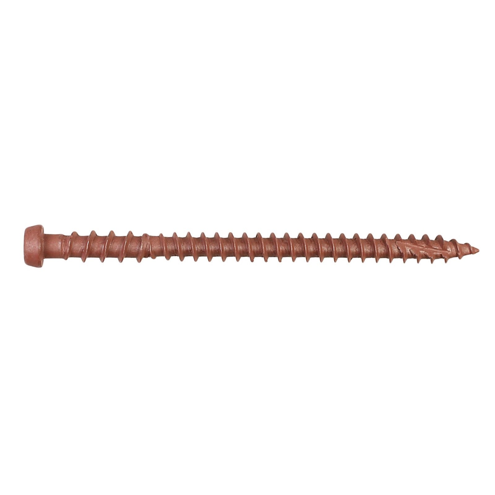 #10 x 234 inch DCU Composite Decking Screw Red Pkg 350