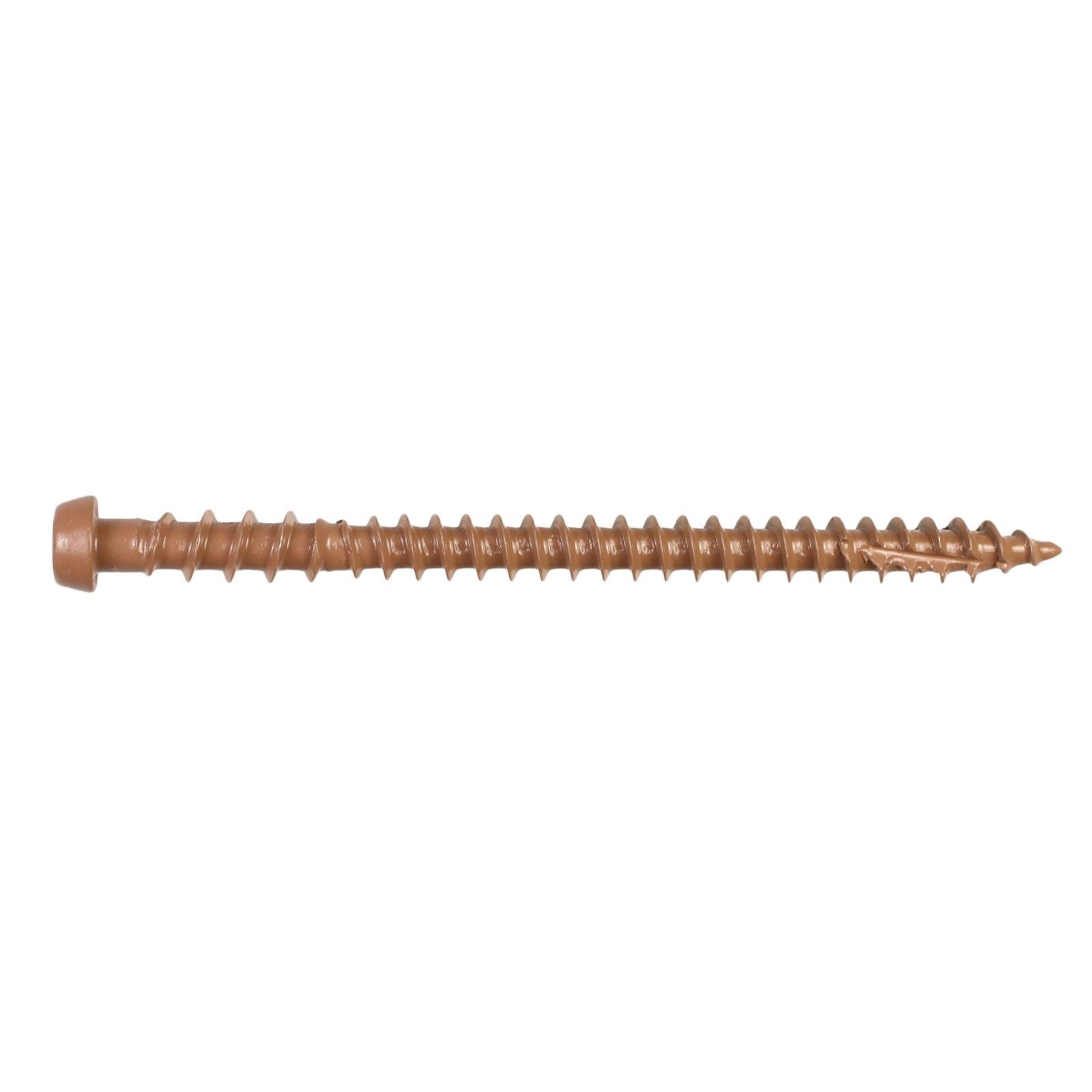 #10 x 234 inch DCU Composite Decking Screw Tan 03 Pkg 1750
