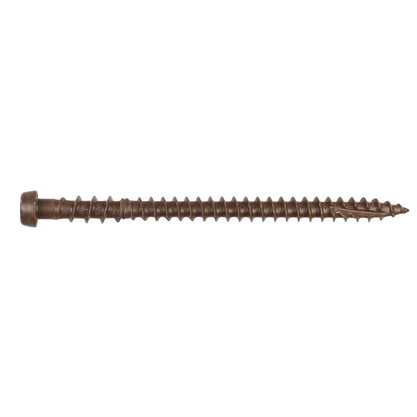 #10 x 234 inch Quik Drive DCU Composite Decking Screw Red01 Pkg 1000 image 1 of 2