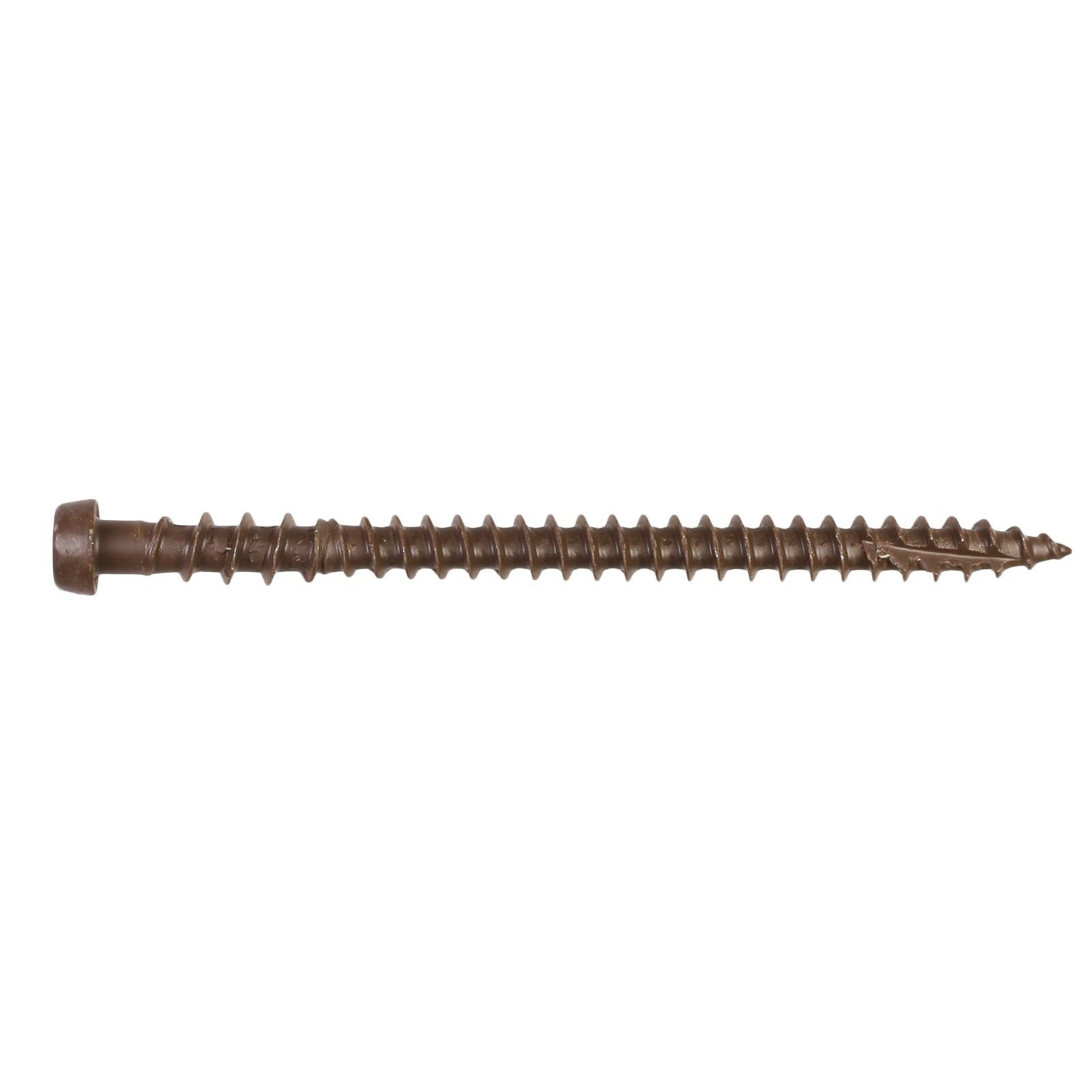 #10 x 234 inch Quik Drive DCU Composite Decking Screw Red01 Pkg 1000 image 1 of 2