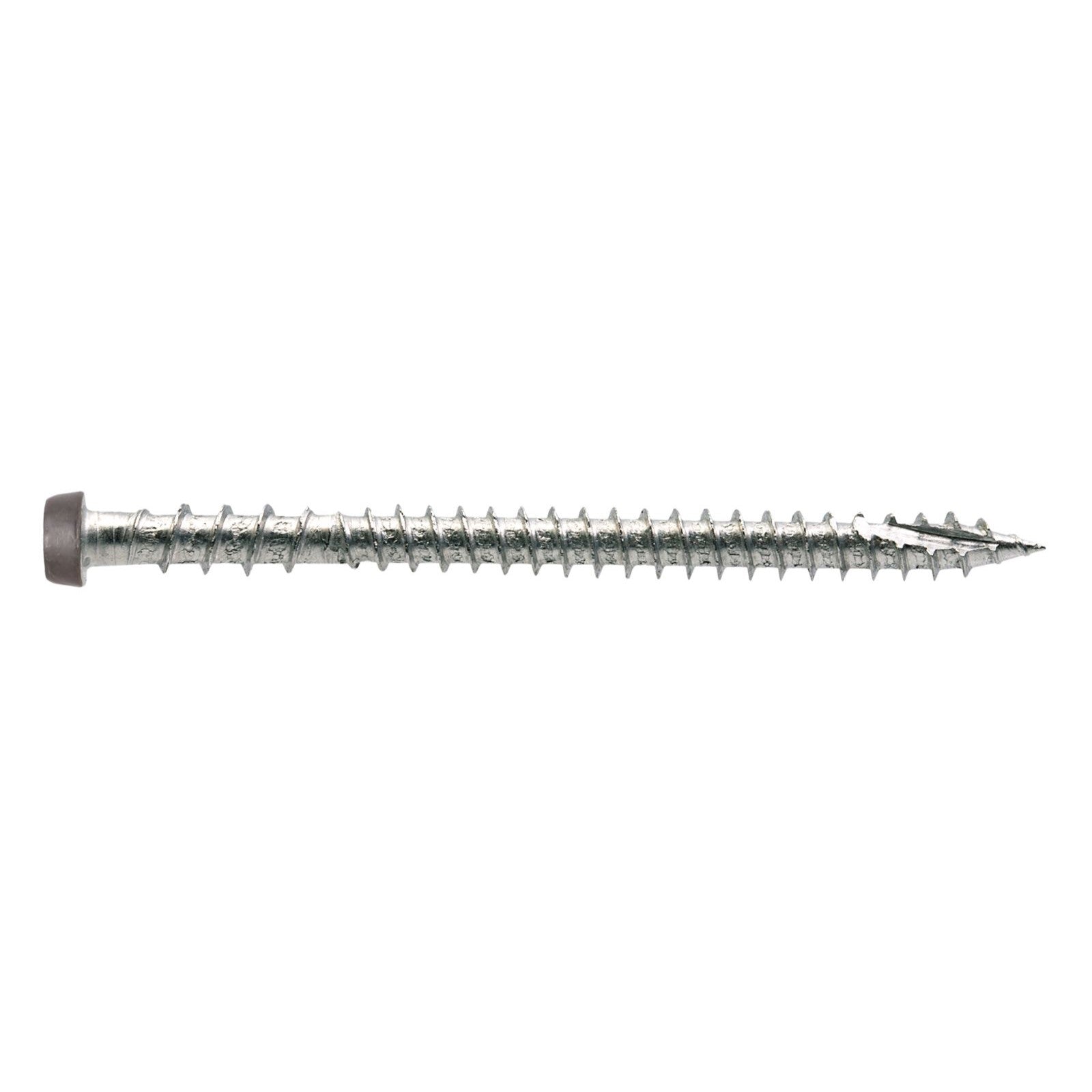 #10 x 234 inch Quik Drive 316 Stainless DCU Composite Deck Screw Gray 04 Pkg 1000