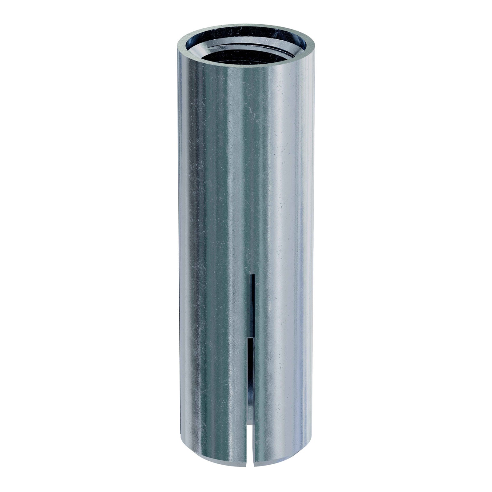1/2" x 2" Strong-Tie Drop-In Internally Threaded Coil Thread Anchor, Zinc Plated - Pkg 50