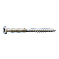 #10 x 2-1/2" T25 Button Head Deck Screw - 305 Stainless Steel, Pkg 2000