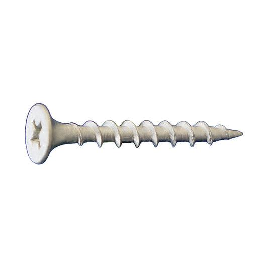 #8 x 3" #2 Phillips Bugle Head Deck Screw - Dacromet, Pkg 2000